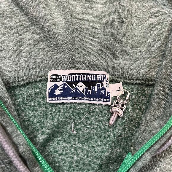 Authentic Bape 2000’s One Point Full Zip Hoodie L - Picture 3 of 6